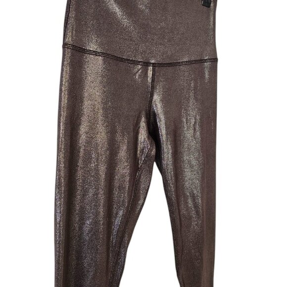 Lululemon Align High-Rise Pant 25" *Shine Radiate Foil Print French Press, Sz 6 - Picture 11 of 11